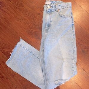 Zara Light Blue Denim Jeans
